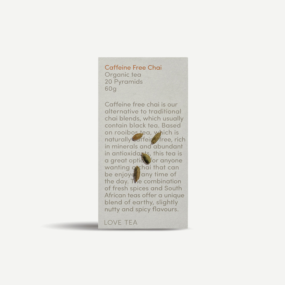 Caffeine Free Chai Pyramid Tea Bags