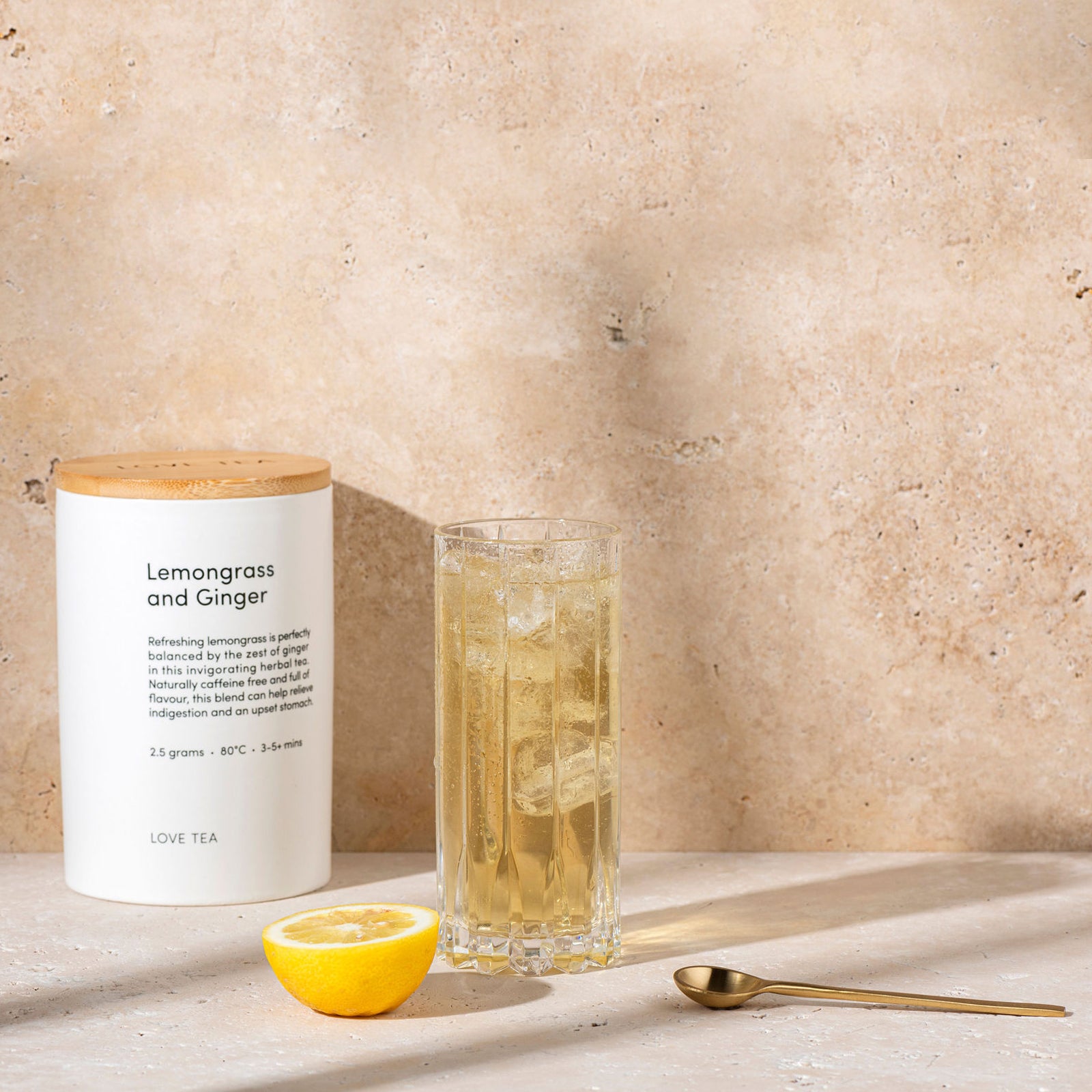 Lemongrass and Ginger Canister – LOVE TEA