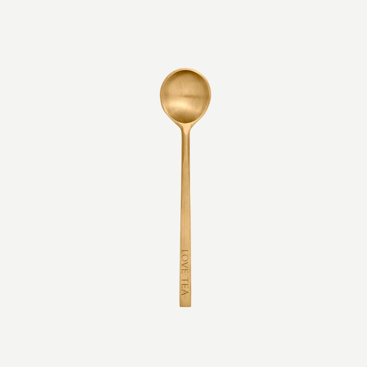 Love Tea Brass Teaspoon