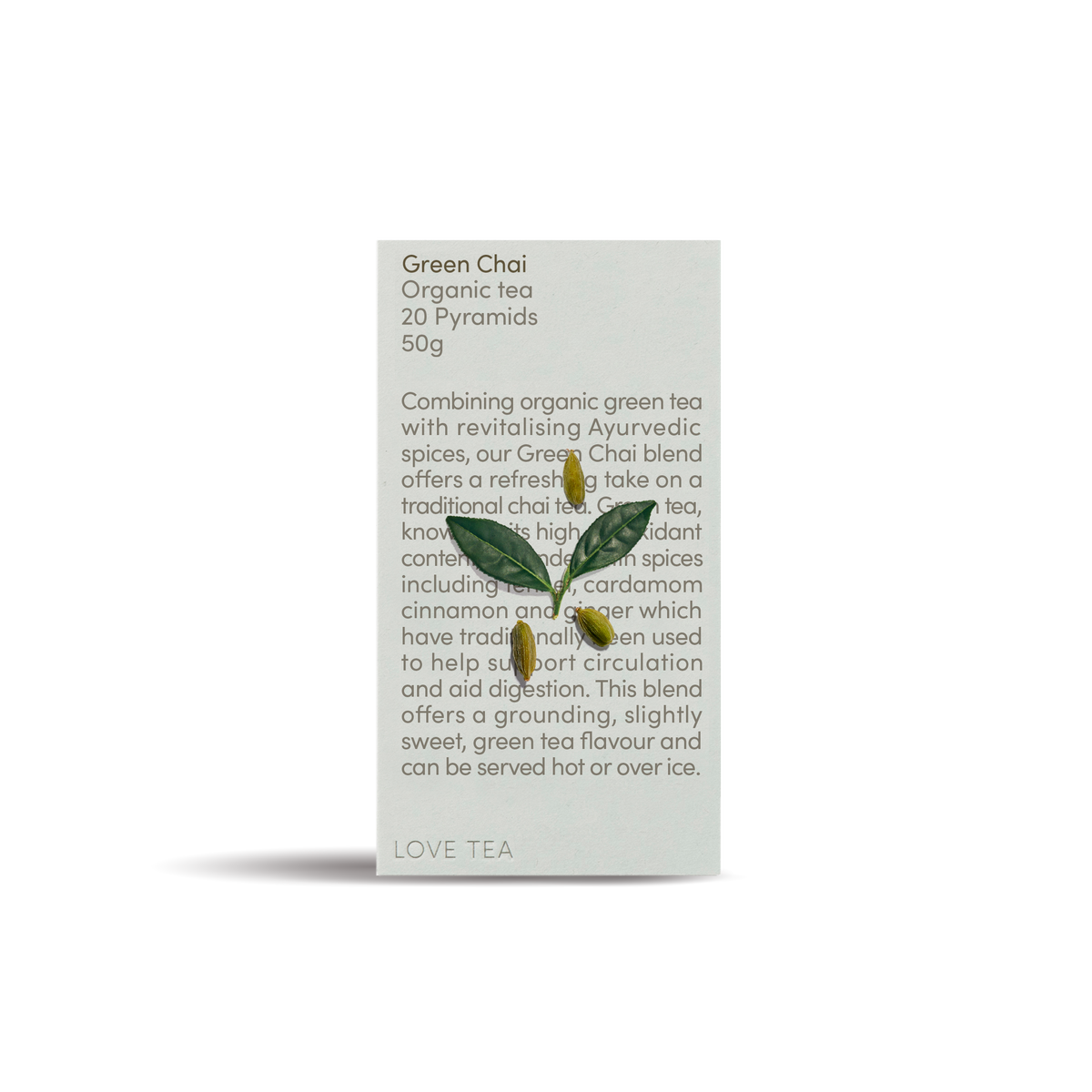 Green Chai Pyramid Tea Bags