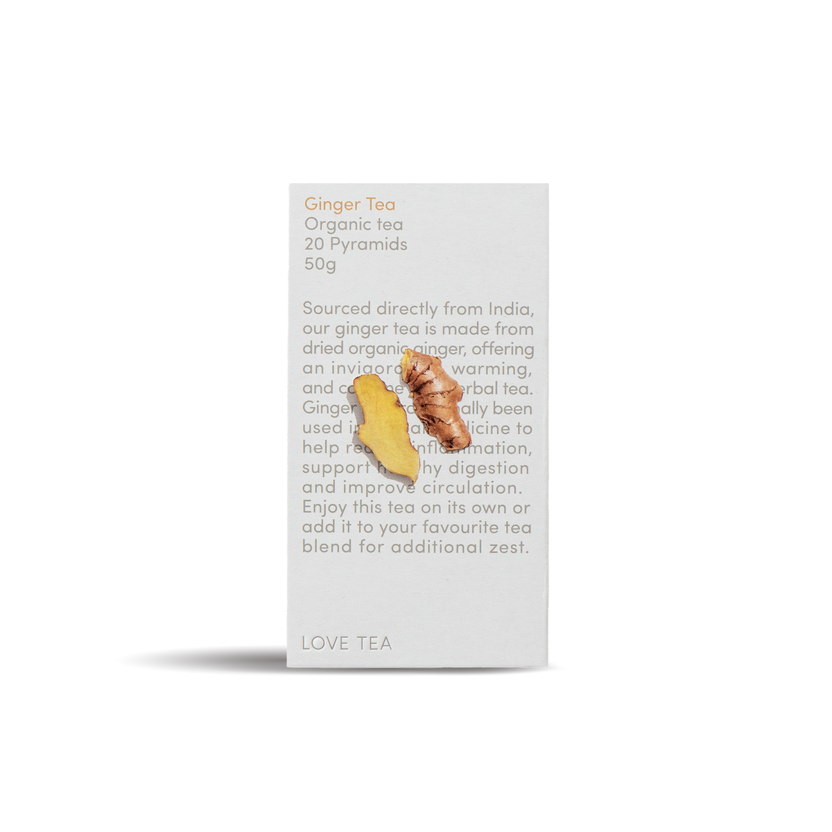 Ginger Tea Pyramid Tea Bags