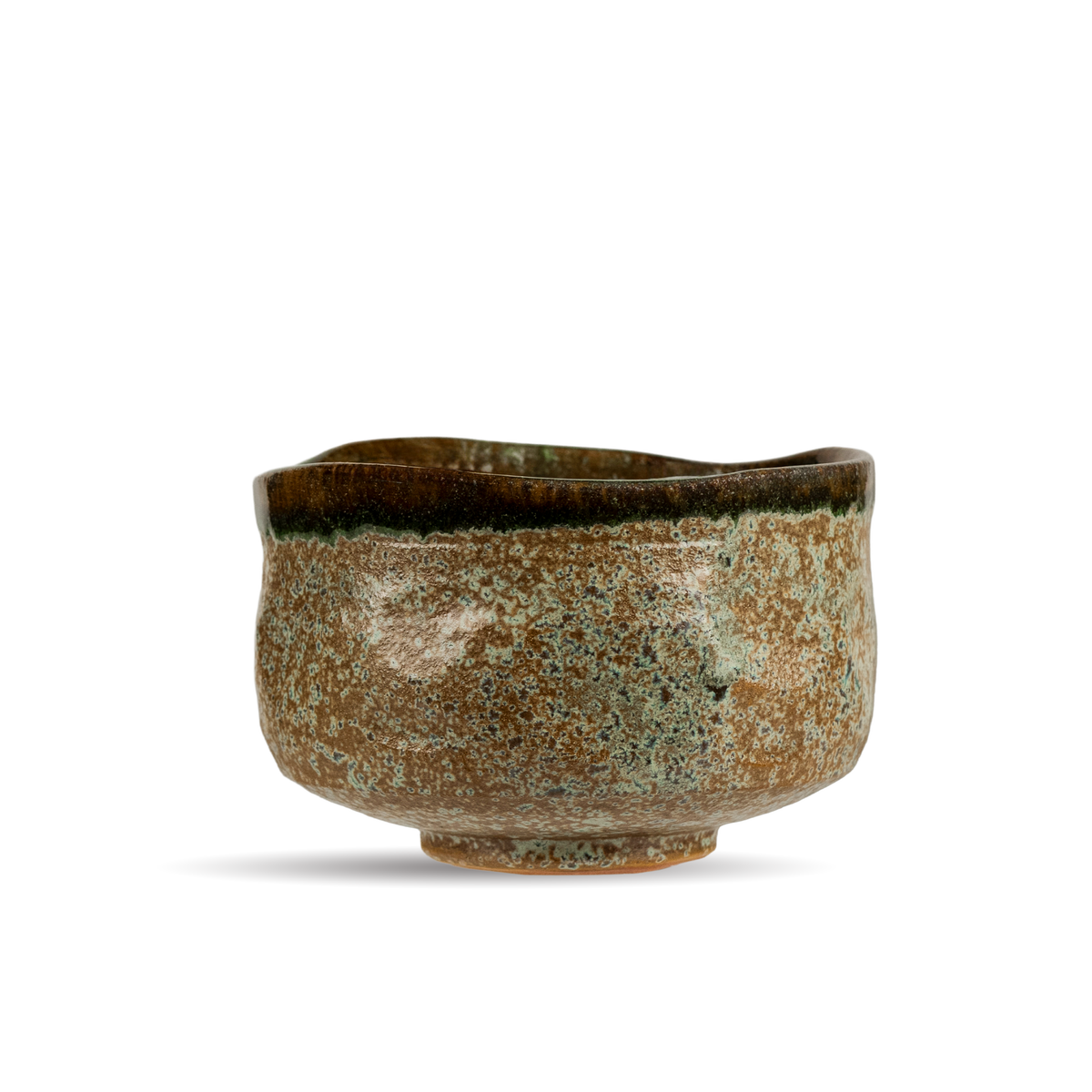 Matcha Bowl Brown and White
