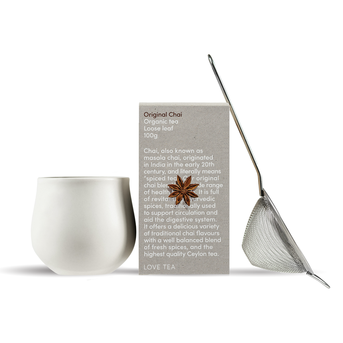Love Tea Chai Set