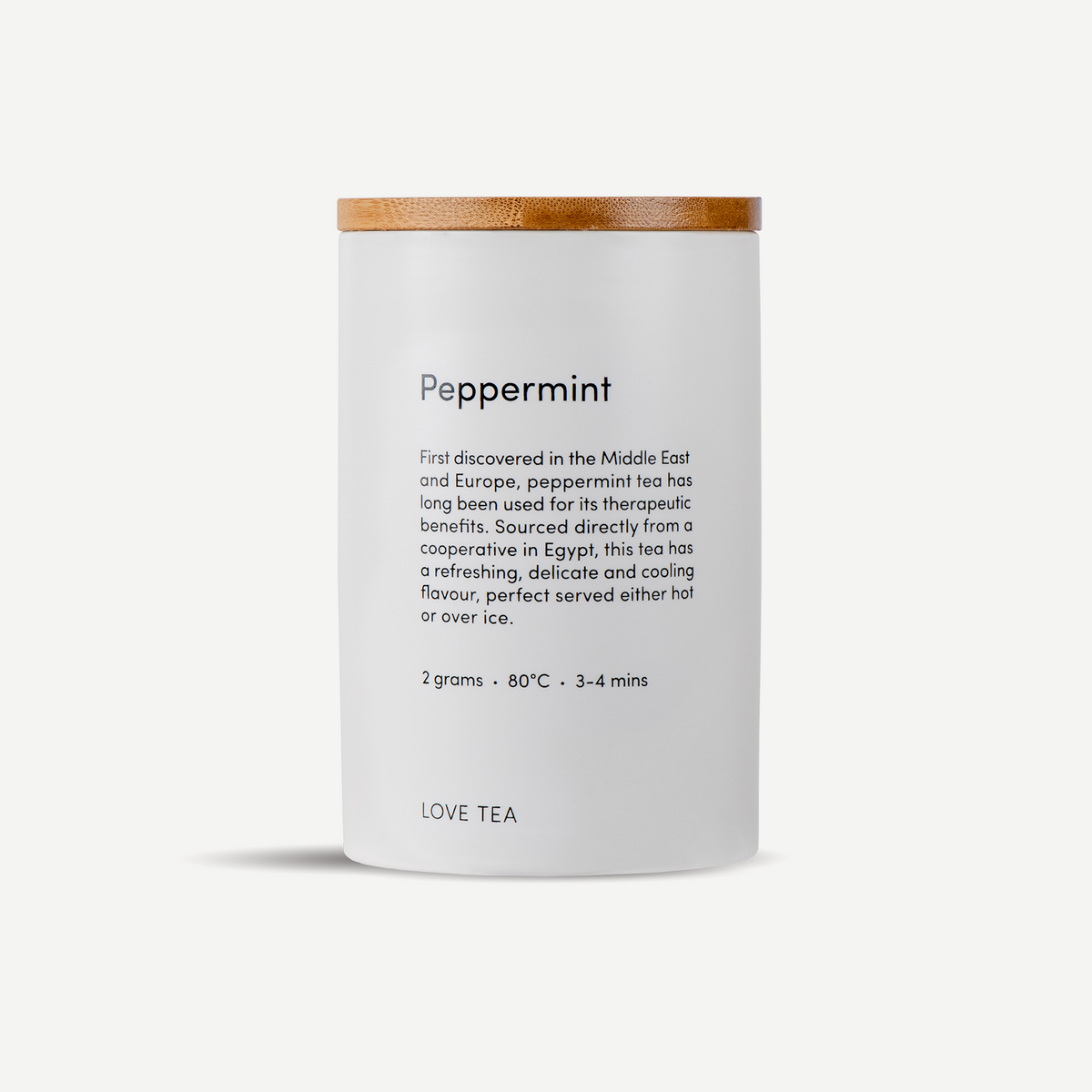 Peppermint Canister