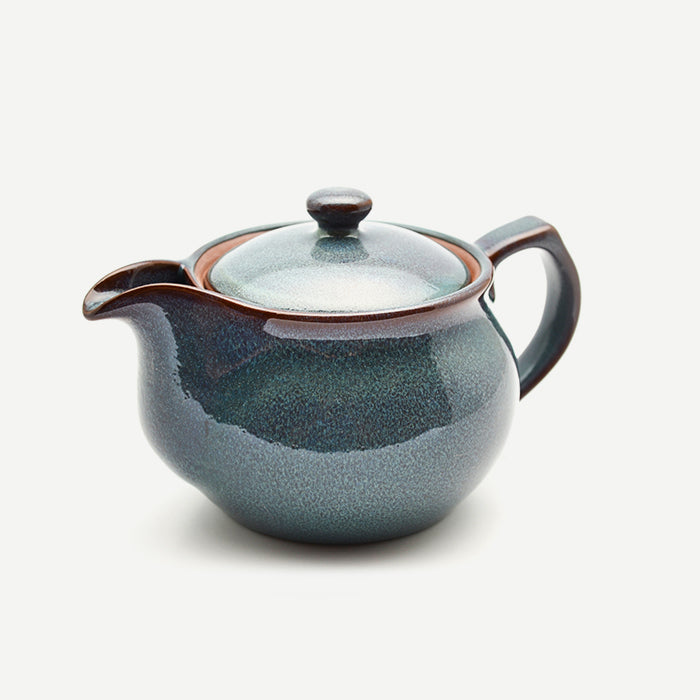 Tea Pot Blue Smooth